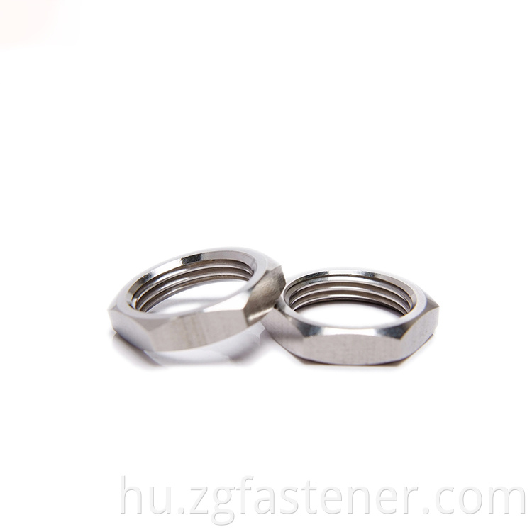 hex thin nut